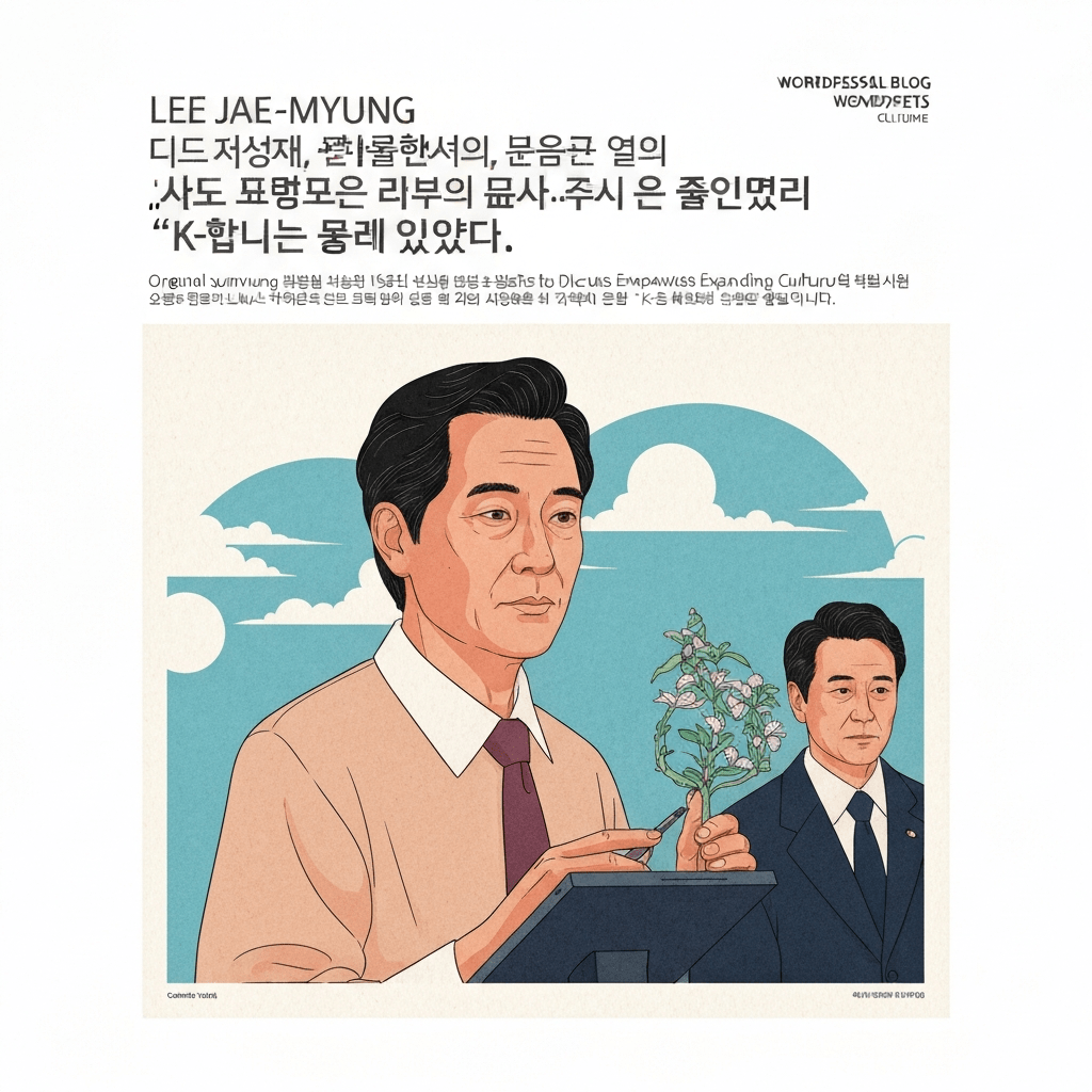 Lee Jae-myung Meets Changwon Artists to Discuss Expanding Cultural Arts Support